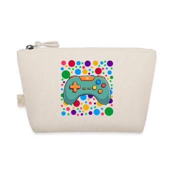 Manette de jeu colorée Spotty Dotted Gaming - Trousse biologique - nature - Devant