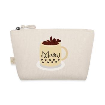 Mug visage de chat avec empreintes de pattes - Trousse biologique - nature - Devant