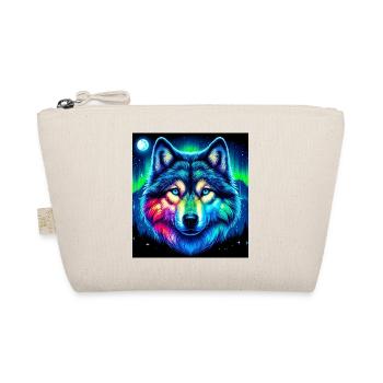 Wolf - Bio-Täschchen - Natur - Vorne