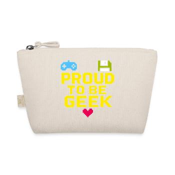 Fier Geek Pixel Rétro - Trousse biologique - nature - Devant