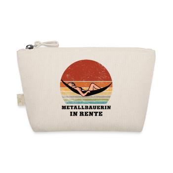 Pension: Metalworker Pensioner, Retired - Organic Pouch - nature - Front