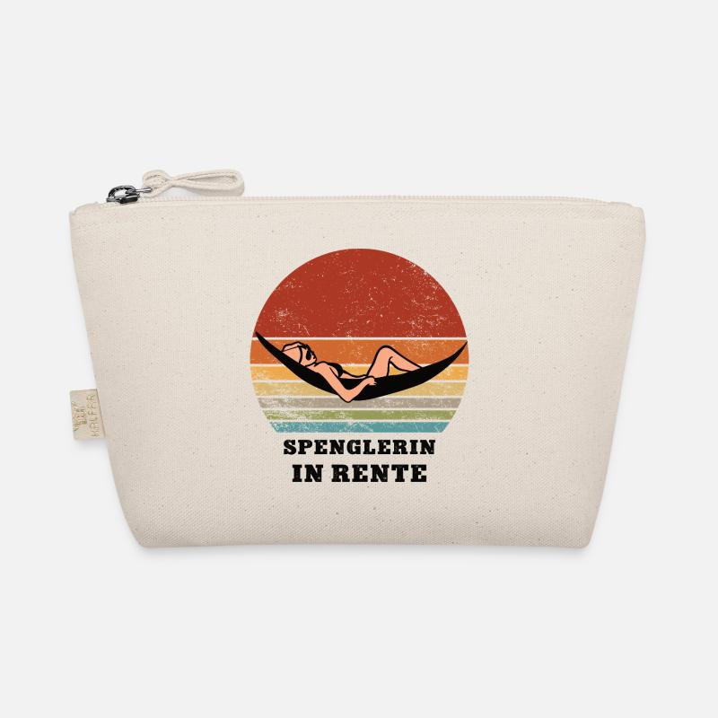 Pension plumber Pensioner Retired Organic Pouch