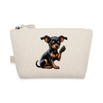 Pinscher miniature Pinscher Pinscher Pinscher Propriétaire Minpin - Trousse biologique - nature - Devant