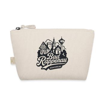 Bad Rappenau Skyline Handlettering Design - Bio-Täschchen - Natur - Vorne