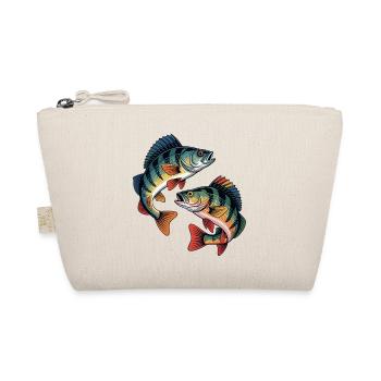 Two jumping perches - Organic Pouch - nature - Front