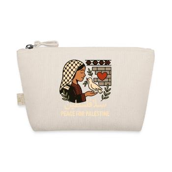 Paix pour la Palestine - Trousse biologique - nature - Devant