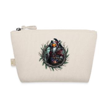 Santa Invierno's Skull - Organic Pouch - nature - Front