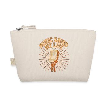 T-shirt de musique rétro vintage - Trousse biologique - nature - Devant