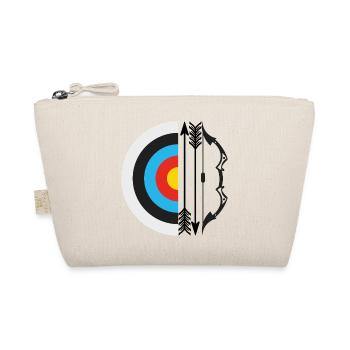 Target Archery Arrow Bow Archer Archery Sport - Organic Pouch - nature - Front