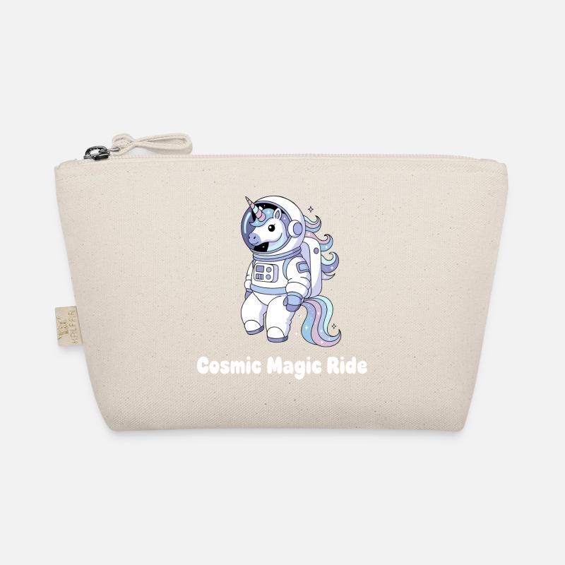 Kosmische Einhorn Raumfahrt Bio-Täschchen