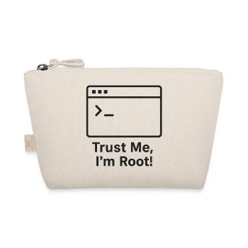 Trust Me I am Root - Organic Pouch - nature - Front