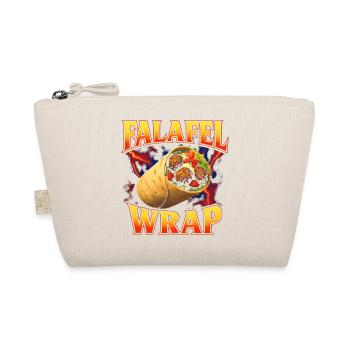 Falafel Wrap Nourriture préférée Drôle Oblique Fal des années 90 - Trousse biologique - nature - Devant