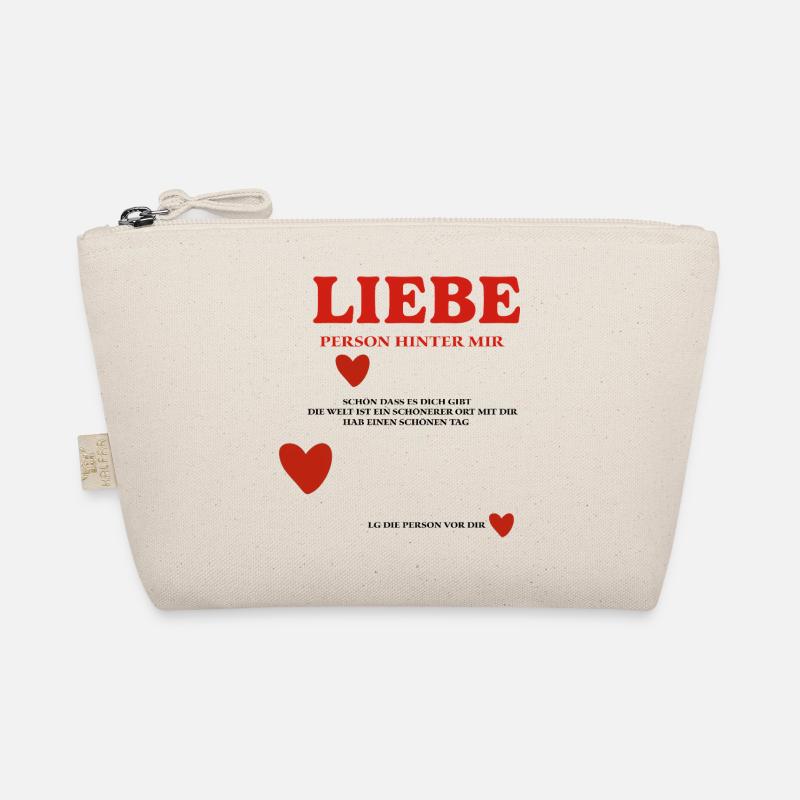 LIEBE Person Hinter mir Bio-Täschchen