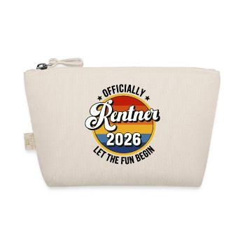 Retraité 2026 Retro Patch Retraite anticipée Fête de remise des diplômes - Trousse biologique - nature - Devant