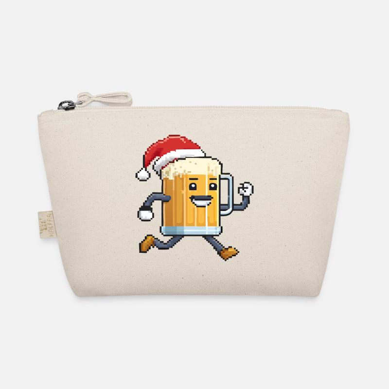 Witziges Weihnachts-Bier - Ugly Christmas Bio-Täschchen
