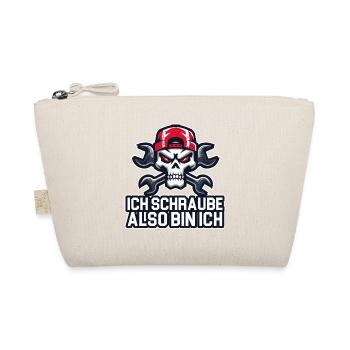 I screw, therefore I am – workshop philosophy - Organic Pouch - nature - Front