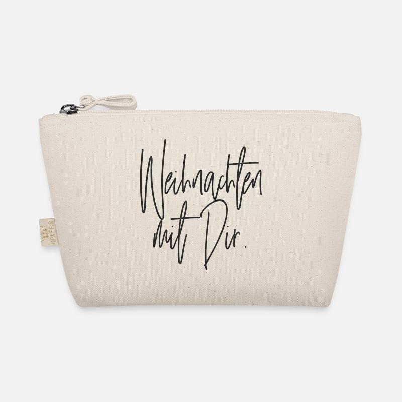 Weihnachten mit Dir Handschrift Bio-Täschchen