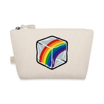 Rainbow in cube - Organic Pouch - nature - Front