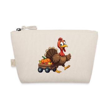 Thanksgiving Drôle Dinde de Thanksgiving - Trousse biologique - nature - Devant