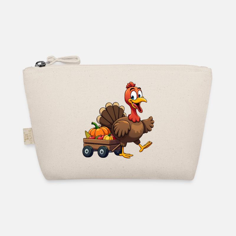 Thanksgiving Drôle Dinde de Thanksgiving Trousse biologique
