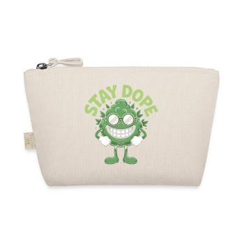 Stay D*pe - Funny Cannabis Memes - Organic Pouch - nature - Front