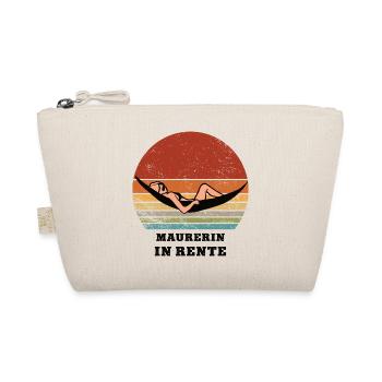 Pension bricklayer pensioner retirement - Organic Pouch - nature - Front