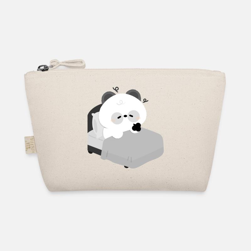 Tired Panda Bed Organic Pouch