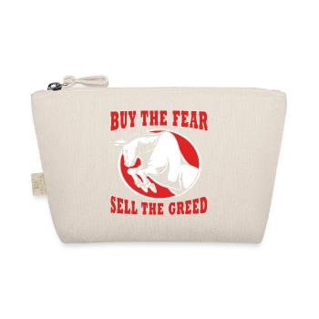 Finance Stocks Money Trading Bitcoin Capital - Organic Pouch - nature - Front