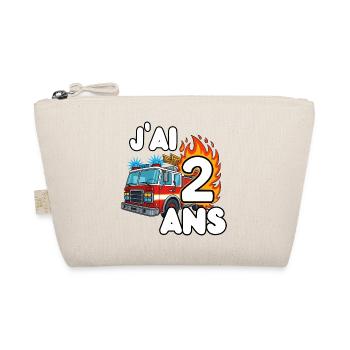 Anniversaire 2 Ans Pompier Brigade Sapeurs - Trousse biologique - nature - Devant