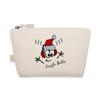 Weihnachtslied DJ - Bio-Täschchen - Natur - Vorne