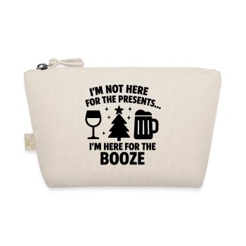 Ici pour l’alcool de Noël - Trousse biologique - nature - Devant