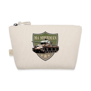 M4 Sherman Tank Crest - Organic Pouch - nature - Front