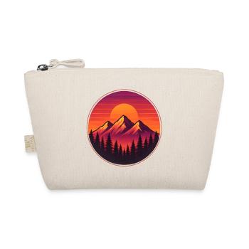 T-shirt Sunset Ridge Circle Mountain Pines - Trousse biologique - nature - Devant