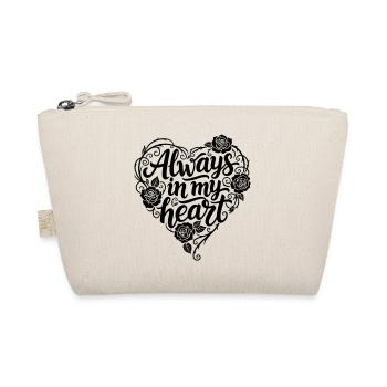 Tattoo Calligraphy Design You are my peace  - Bio-Täschchen - Natur - Vorne