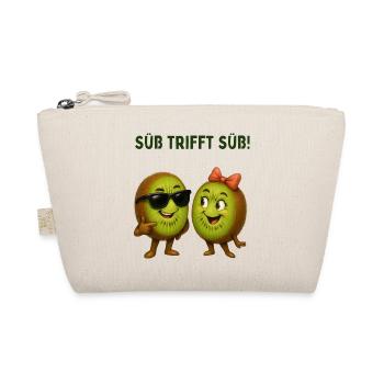 Sweet meets kiwi duo - Organic Pouch - nature - Front