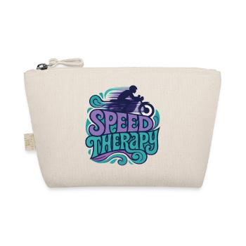 Speed Therapy - Motorcycle - Organic Pouch - nature - Front