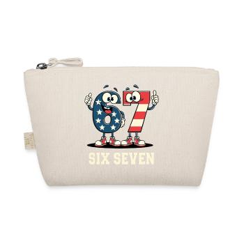 US Flag 67 Memes Six Seven - Organic Pouch - nature - Front
