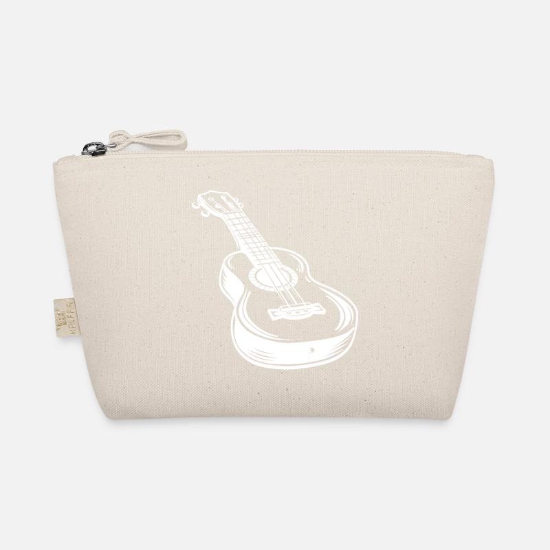 Ukulele Sketch Organic Pouch