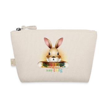 Radiant Rabbit – The Spring is my thing - Organic Pouch - nature - Front
