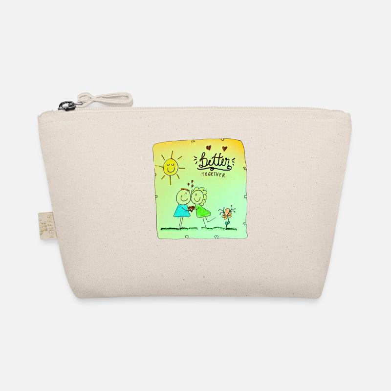 Better together Drawing Organic Pouch
