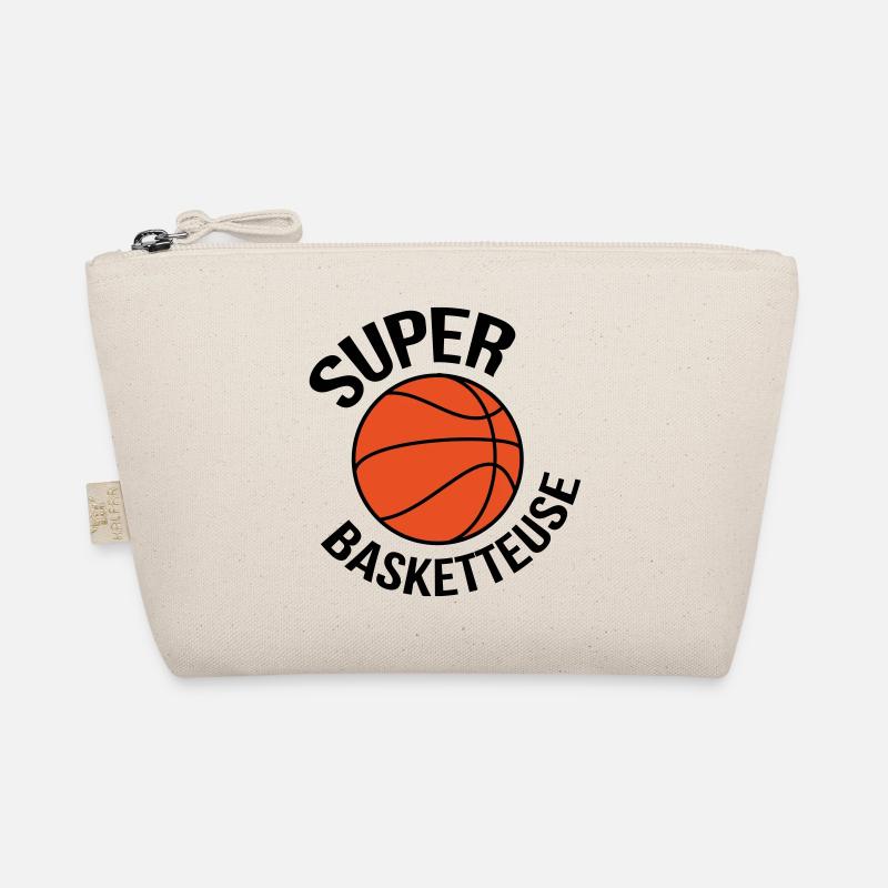 Super Basketball Player Organic Pouch