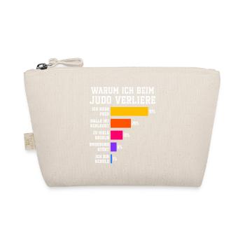 Why I lose in judo Judoka - Organic Pouch - nature - Front