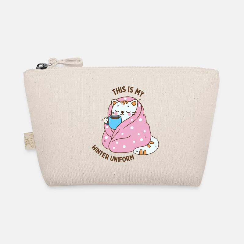 Funny Winter Quotes Organic Pouch