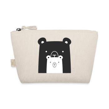 Bear Bear Polar Bear Brown Bear I Gift Idea - Organic Pouch - nature - Front