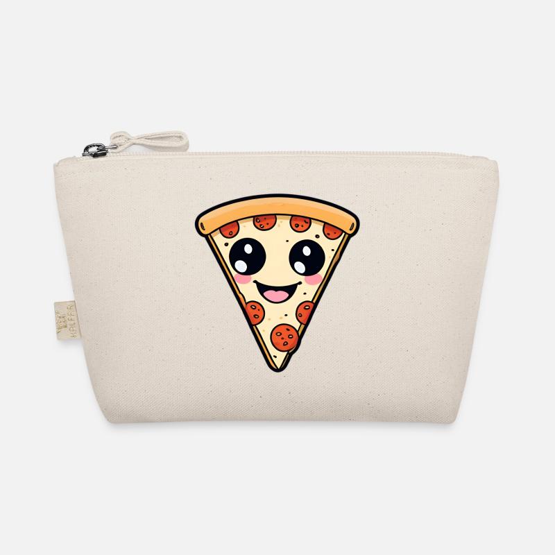 Tranche de pizza kawaïenne Trousse biologique