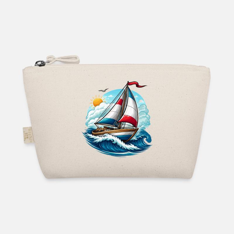 Segelboot  Bio-Täschchen