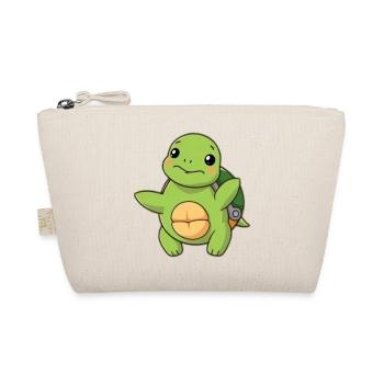 Turtle Turtles - Organic Pouch - nature - Front