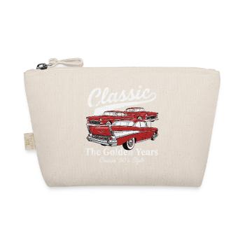 Klassische Cruisin-Autos aus den 50ern - Bio-Täschchen - Natur - Vorne