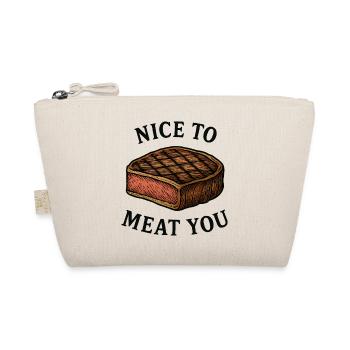 Graphique gentil à la viande de Steak - Trousse biologique - nature - Devant