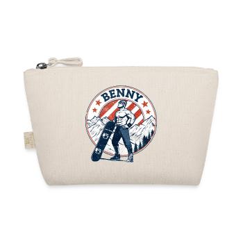 Benny, Vintage-Look - Bio-Täschchen - Natur - Vorne